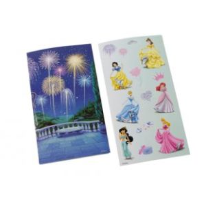 Quality 8in * 7in Lovely princess mini poster Self Adhesive Sticker for sale