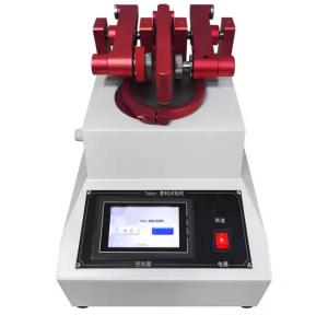 China 70rpm Rotation Leather Rubber Testing Taber Abrasion Tester With Touch Screen Controller on sale