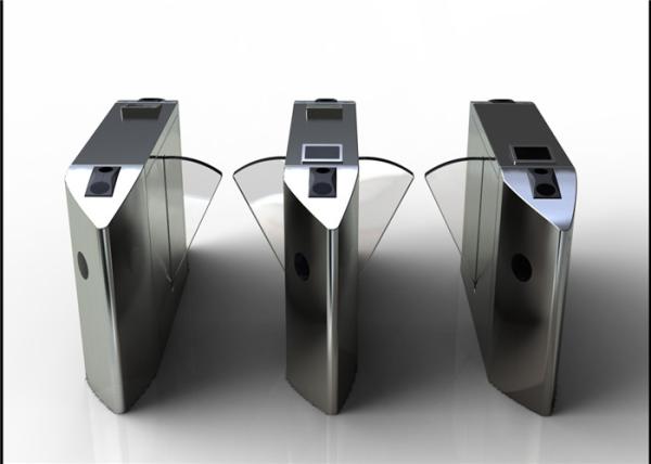 Buy High Speed Retractable Flap Barrier Gate With Self Detection / Alarm at wholesale prices