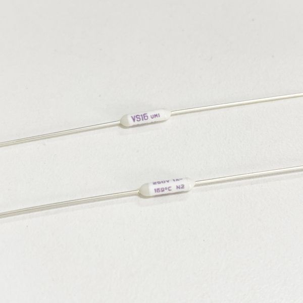 ORIGINAL TAM UMI VS16 1A 250V 169C Thermal Cut off Fuse Axial Type Temperature Fuse