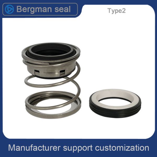 0.5mm - 4mm T2 Pump Mechanical Seal SUS304 Elastomer Bellow Seals