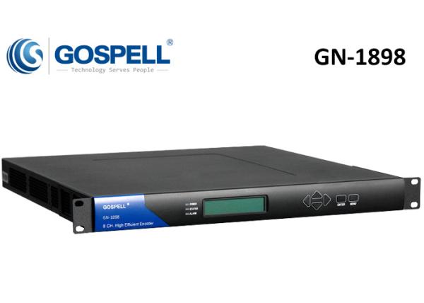 Buy GN-1898 8-Ch MPEG-2 / MPEG-4 AVC SD Encoder,high efficiency SD encoder at wholesale prices