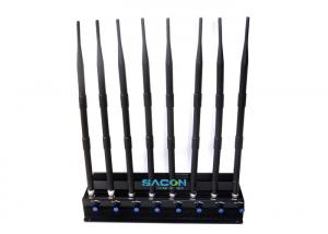 Quality 18w Power Mobile Phone Blocker Jammer Long Distance With 3 Cooling Fans Inside for sale
