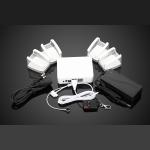 COMER 4port open display retail security controller with charging alarm for cell
