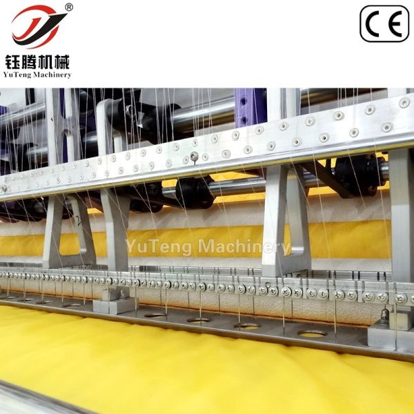Ultra High Speed Computerized Lock Stitch Multi Needle Quilting Machine For Making Textile Bedding