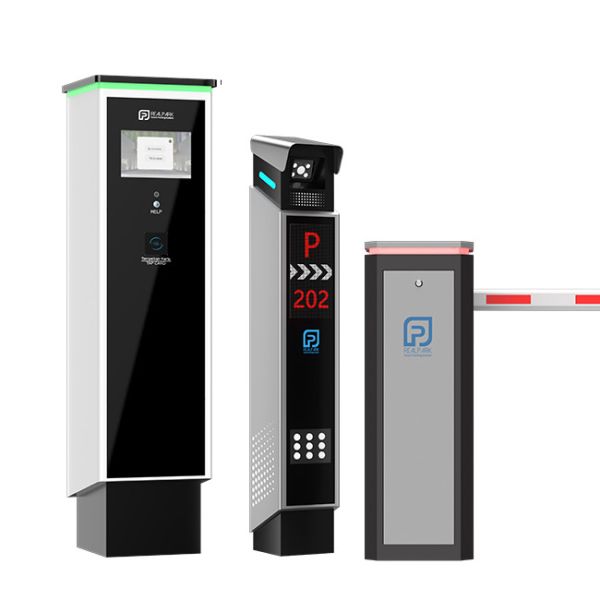 24VDC Motor Car Park Barrier Arm Smart Barrier Gate For LPR Parking Solution