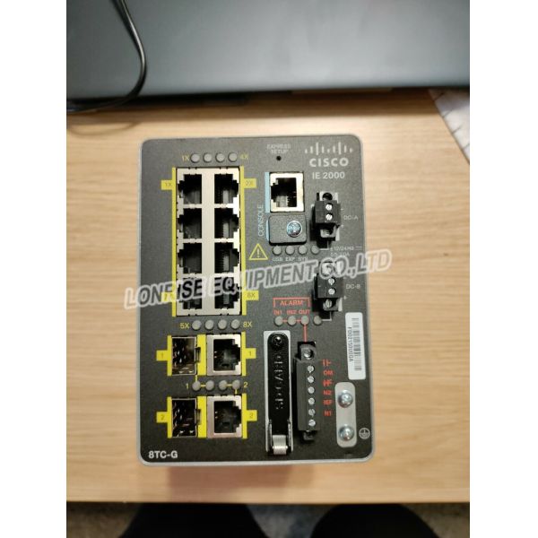 Cisco Original New IE-2000-8TC-G-E With 8fe Ethernet 2000 Switches Copper Ports And 2ge Combo Lan Base