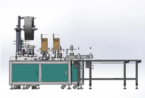 Industries Mask Production Line Online Support After Warranty Service And Garment Shops Applicable