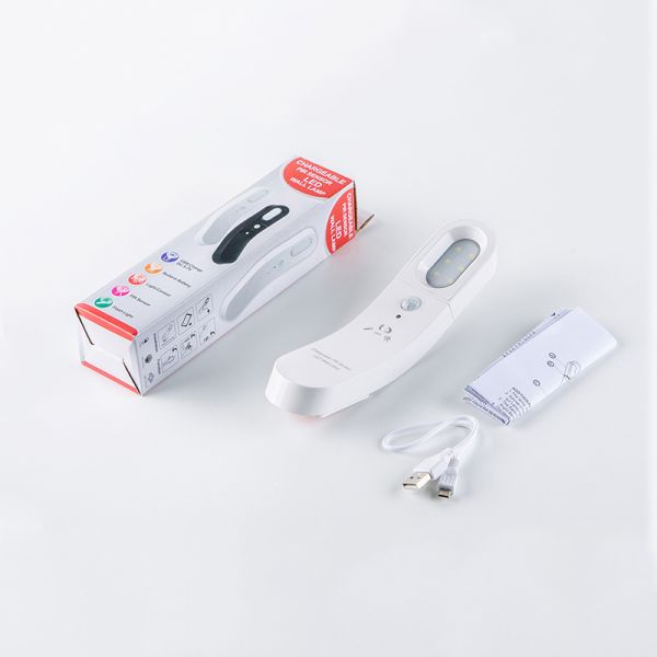 Wireless 1800mAH 6Leds USB Rechargeable Motion Sensor Light For Aisle