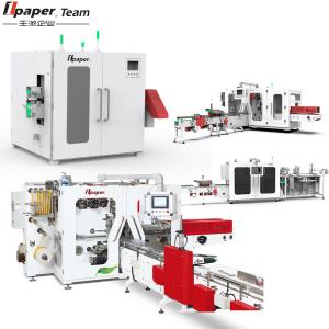 200 pcs/min Output Wet Tissue Making Machine for CPP Packing Material Fully Automatic