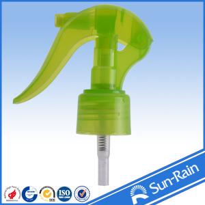 Quality Green yellow Water Mini Trigger Sprayer , manual water bottle sprayer for sale