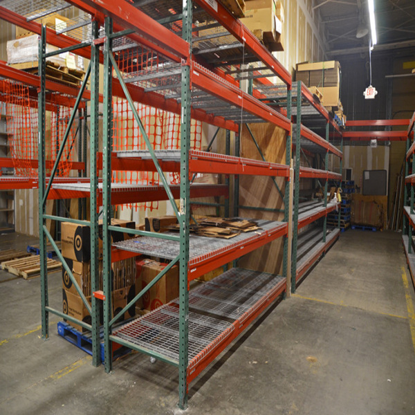 Size Customized Selective Industrial Pallet Racks Heavy Duty Blue / Orange / Grey Color