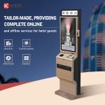 Self-service check-in machine, smart hotel self-service check-in, check-out,