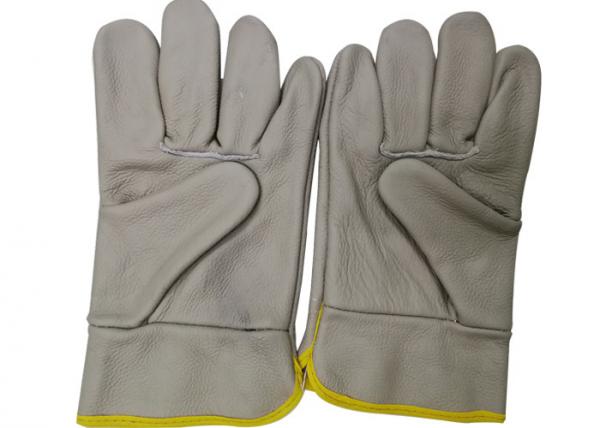 Buy Agriculture Cowhide beekeeping Gloves Without Cuff for beekeeping work use at wholesale prices