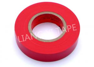 China Red Rubber Adhesive PVC Electrical Tape For Terminal Processing 0.10-0.22 mm Thickness on sale