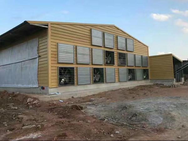 Buy Detachable Steel Frame Chicken Coop Pre-Engineered With Different Dimension at wholesale prices