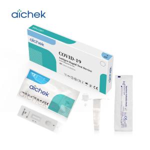 Buy cheap 25 Packs COVID19 Rapid Test Kit Aichek 15 Minute Antigen Test from wholesalers
