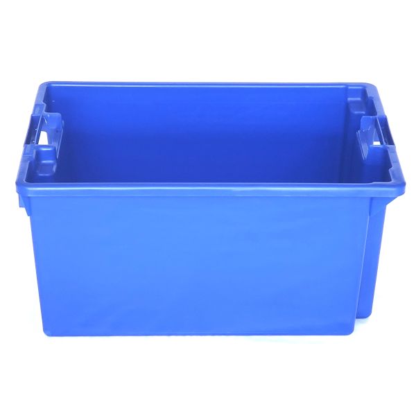 Silk Printing Logo Turnover Crates Customized Solution for Industrial Logistics Storage