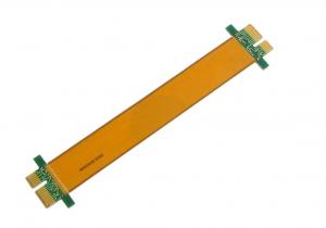 China Yellow Rigid Flex PCB Fabrication 1oz Copper 5mil PET Material FR4 Stiffener on sale