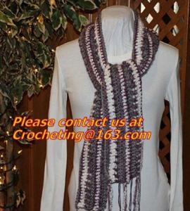 Quality 100%acrylic jacquard knitted scarf,fashion hand knitting scarf, knitted scarf hat and glov for sale