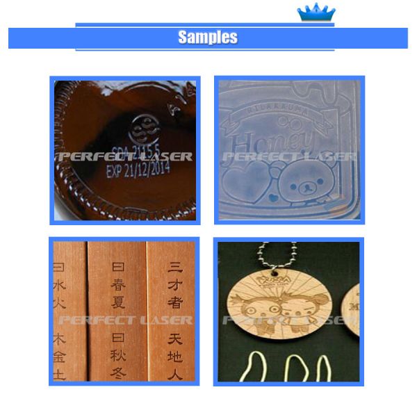 Acrylic Advertising Small CO2 Laser Engraving Machine Water Cooling Type