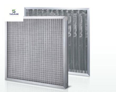 Buy Multilayers Metal Mesh Pre Filter with Wavy Aluminum Mesh and SS Mesh at wholesale prices