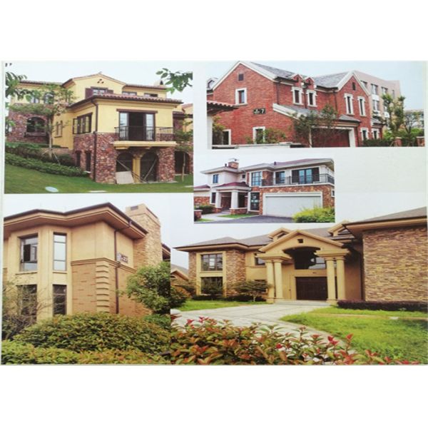 Interior / Exterior Artificial Wall Stone Multiple Color With Solid Surface