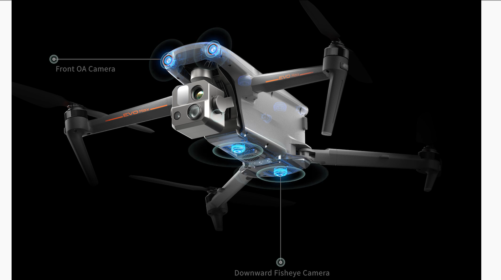 EVO Max 4T obstacle avoidance system