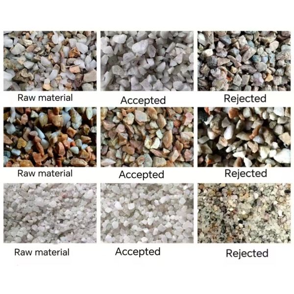 6-8 Tons Per Hour Single-Layer Track Ore Color Sorting Machine