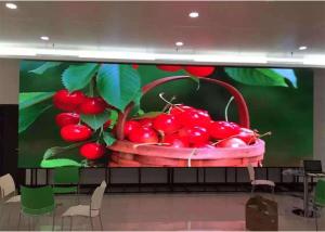Quality Large Scale Small Pitch LED Display , Led Video Screen Dual Power Backup Slim Thin for sale