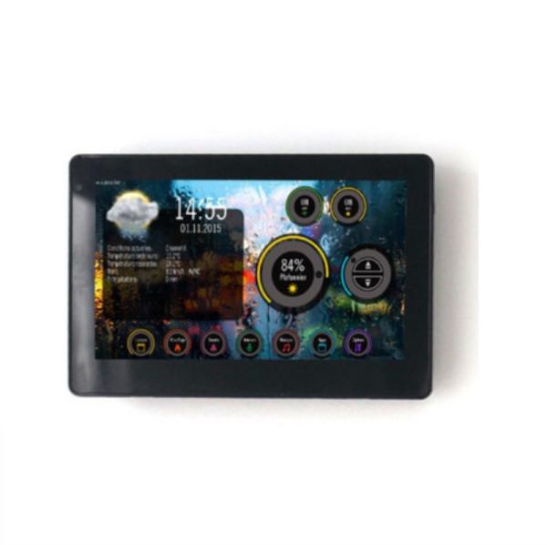 Buy Customized LED Light Indicator Glass Wall 7" Android Based Control Touch Panel POE Tablet PC at wholesale prices
