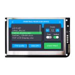 4.3 Inch UART Resistive Touch Screen TFT LCD 480x272 Display With Lcd Controller