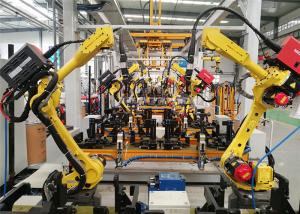 Quality Complete Robotic Assembly Line / Modular Design Automatic Welding System for sale
