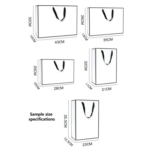 Black Frame Cloth Carrier Bags , Corrugated Biodegradable Cloth Bags