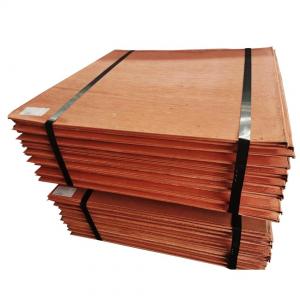 Quality 99.95% Copper Cathode Unmatched Conductive Properties for sale