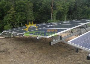 Quality Easy Installation Solar Panel Mounting Rack 2rows 4rows for sale