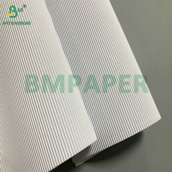 Food Grade Single-layer White Corrugated Board 100g + 100g E F Flute For Piza Box Food Grade Single-layer White Corrugated Board 100g + 100g E F Flute For Piza Box