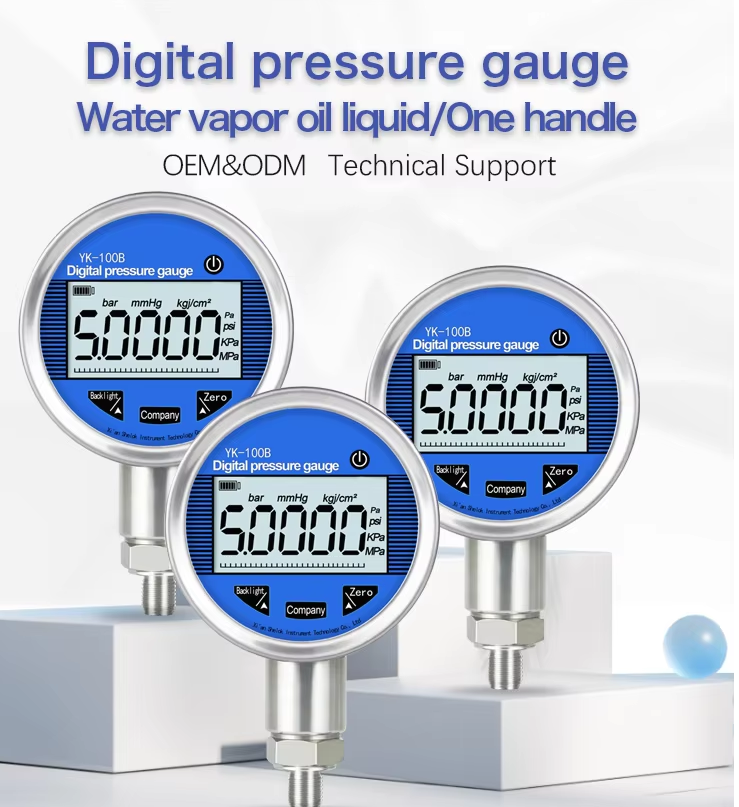 Digital Pressure Gauge Digital Manometer With Selectable Units Digital Manometer