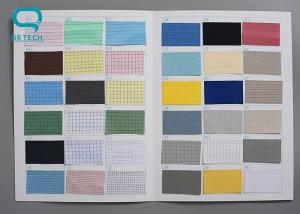 China Plain Style Anti Static Polyester Fabric , Electrostatic Dissipative Materials OEM on sale