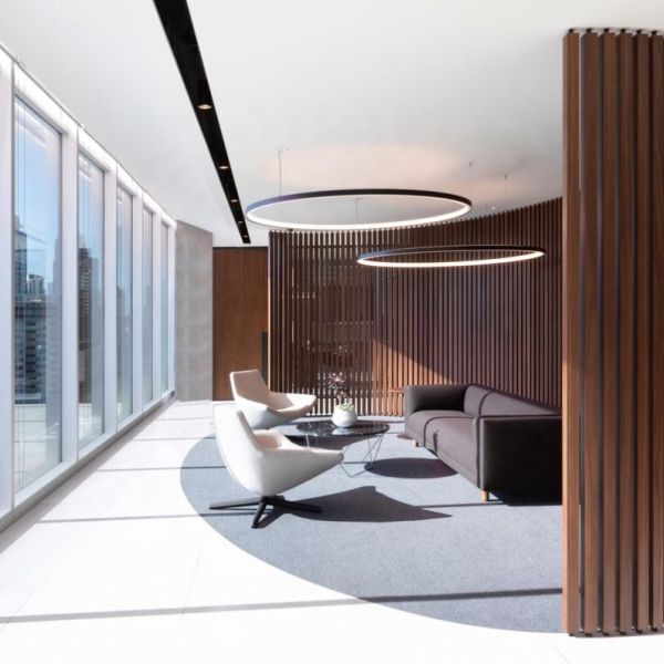 Anodized Aluminum Circular LED Profile , 35×35mm LED Linear Profile