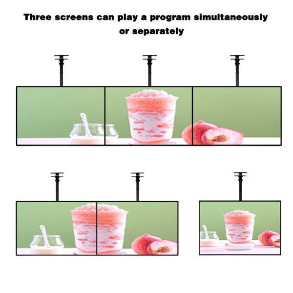 32 inch to 65 inch Restaurant Menu Board Wifi Digital Signage with Software Cloud Server