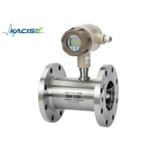 Compact Structure Petrol Flow Meter , Stainless Steel Alcohol Flow Meter