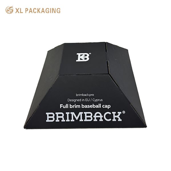 XL Packaging Custom Packaging Factory Custom Hard Cardboard Packaging Box Hat Cap Box Baseball For Cartwheel Cloche Gentleman Gift Box With Logo