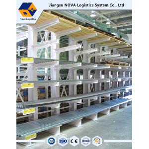 Quality NOVA Heavy Duty Cantilever Racking , Double / Single Sided Cantilever Rack for sale
