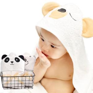 Quality Super Absorbent Baby New Born Towel Animal Little Bamboo Hooded Towel for sale