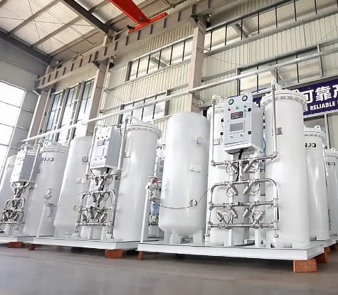 30Nm³/h 93% Purity VPSA Oxygen Generator with 0.5-3.0 MPa Pressure Range for Industrial Oxygen Supply