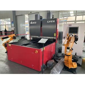 CNC Panel Bender With Robot Arm Automation Bending Center CE