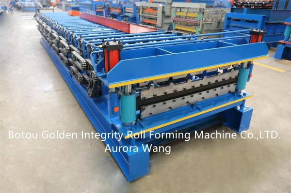 Double layer metal roll forming machine New type automatic metal sheet double