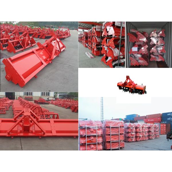 1GQN-110 Rotary Tiller PTO Driven | 3-Point Tractor Mounted Rotavator Farm Cultivator