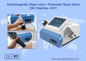China Pneumatic Electromagnetic Erectile Dysfunction 6Hz Ems Shockwave Machine 2 In 1 on sale